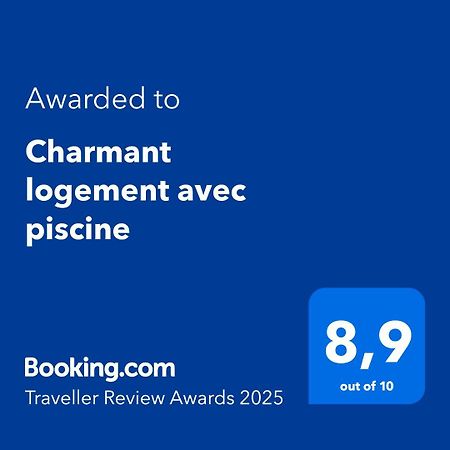 Charmant Logement Avec Piscine Bergerac Eksteriør bilde